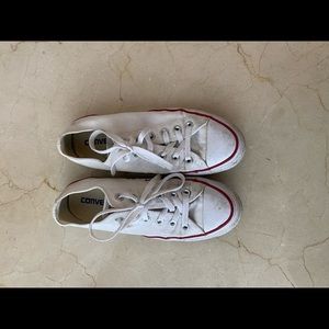 Classic white converse